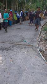 PROGRAM GOTONG ROYONG DI KALURAHAN KRAMBILSAWIT